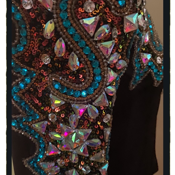 Western Show Jacket Custom Made New Gorgeous! Medium - Picture 6 of 6